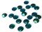 20 12mm Turquoise Green Mermaid Scale Cabochons Dragon Scale Cabochons